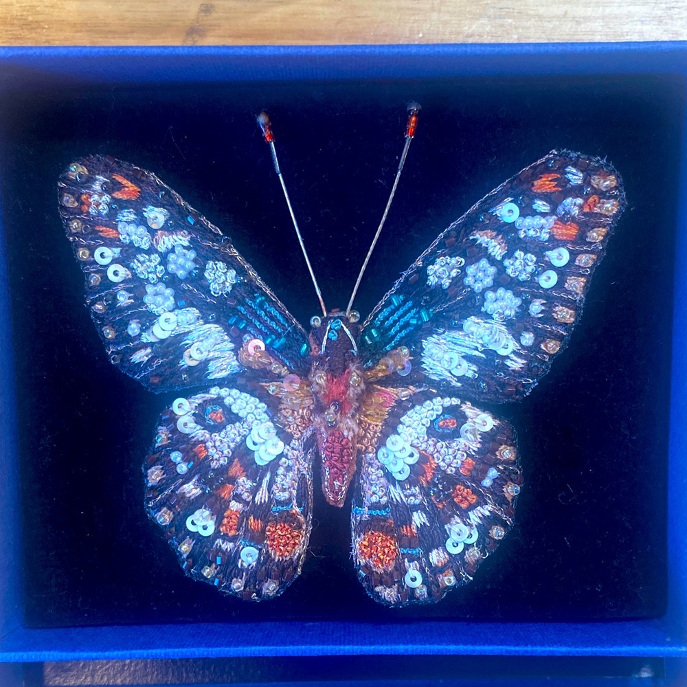 Swallow Tail Beaded Butterfly by Trovelore🌺NWTs - Picture 1 of 4